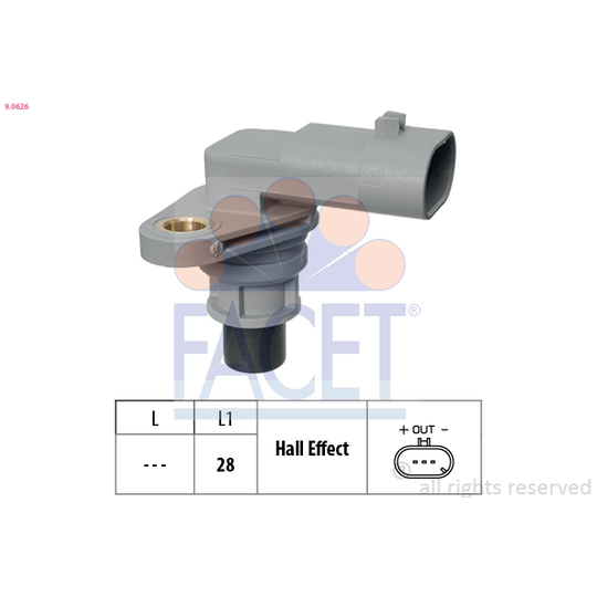 9.0626 - Sensor, camshaft position 