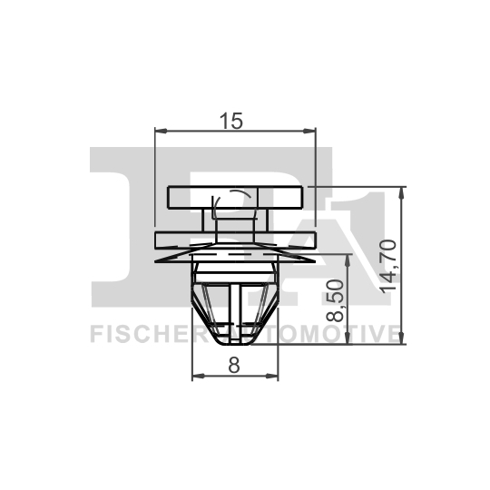 22-40009.5 - Clip, trim/protection strip 