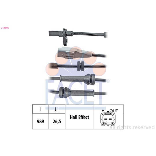 21.0096 - Sensor, wheel speed 
