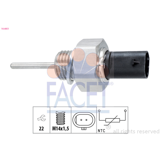 10.4051 - Sensor, intake air temperature 