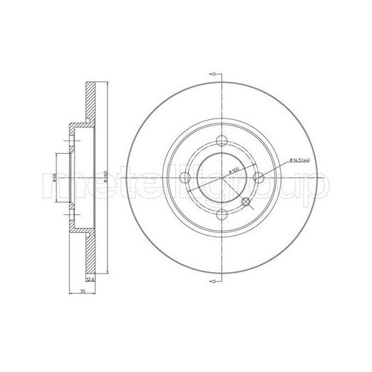 23-0122 - Brake Disc 