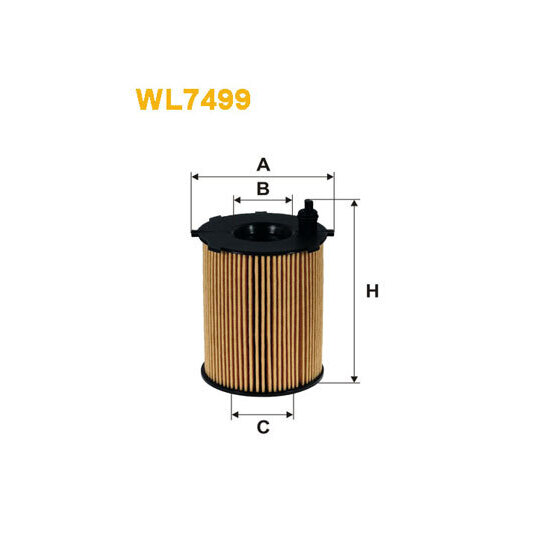 WL7499 - Oil filter 