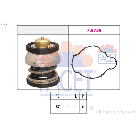 7.7976 - Thermostat, coolant 