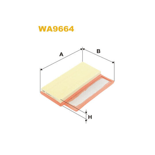 WA9664 - Air filter 