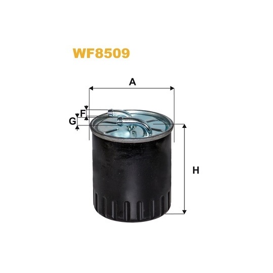 WF8509 - Fuel filter 