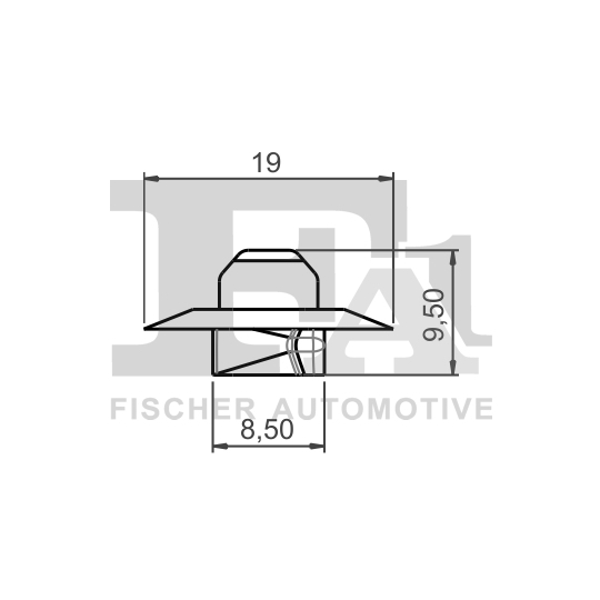 22-40033.5 - Clip, trim/protection strip 