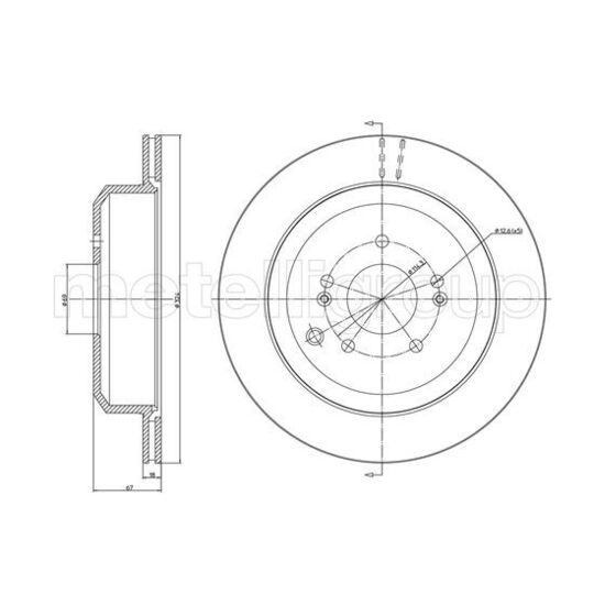 23-1702C - Brake Disc 