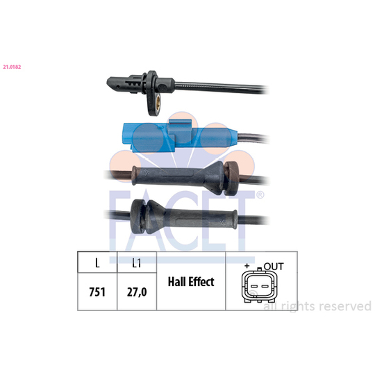 21.0182 - Sensor, wheel speed 