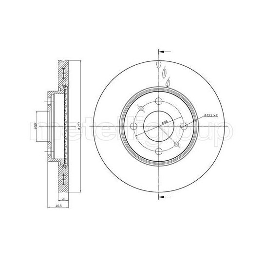 23-0231C - Brake Disc 