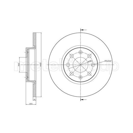 23-0858C - Brake Disc 