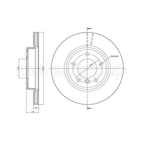 23-0515C - Brake Disc 