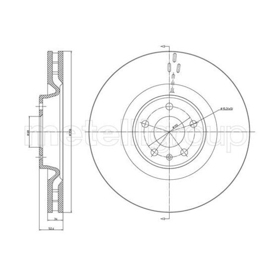 23-1085C - Brake Disc 