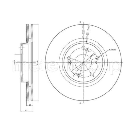 23-1324C - Brake Disc 