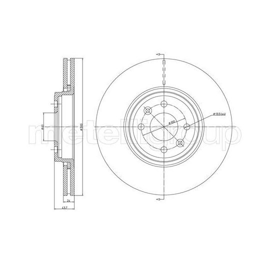 23-0829C - Brake Disc 