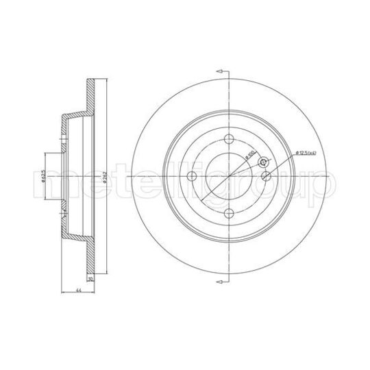 23-1376C - Brake Disc 