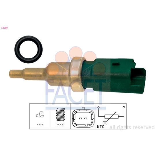 7.3399 - Sensor, coolant temperature 