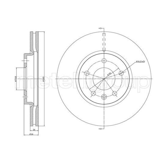 23-1003C - Brake Disc 