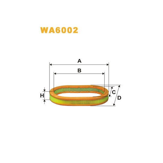 WA6002 - Air filter 