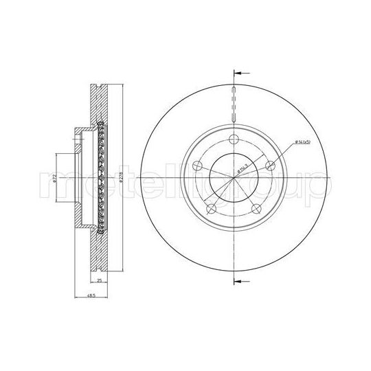 23-0729C - Brake Disc 