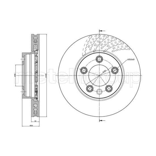 23-0919C - Brake Disc 