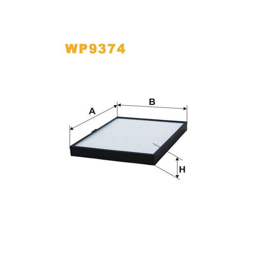 WP9374 - Filter, salongiõhk 