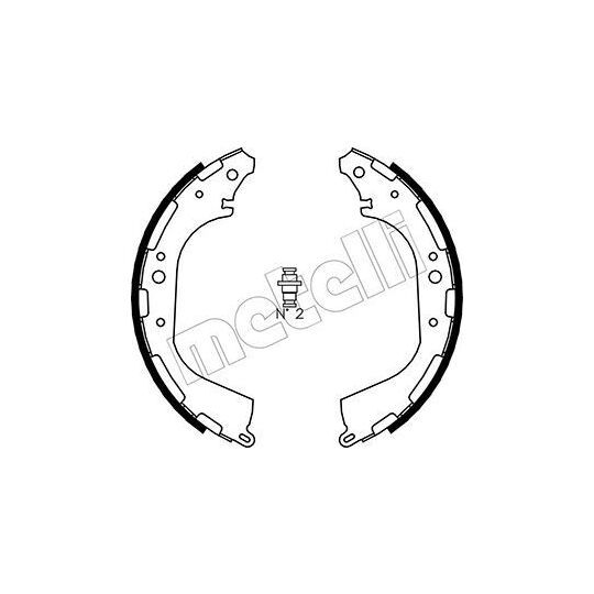 53-0282 - Brake Shoe Set 