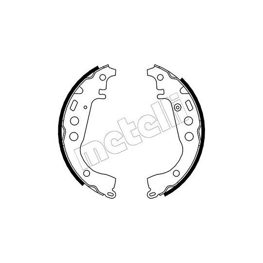 53-0431 - Brake Shoe Set 