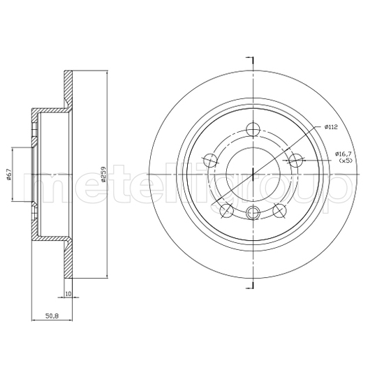 23-1771C - Brake Disc 