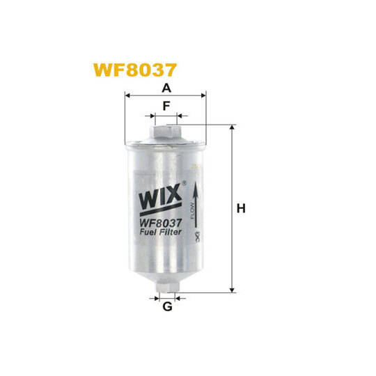 WF8037 - Fuel filter 