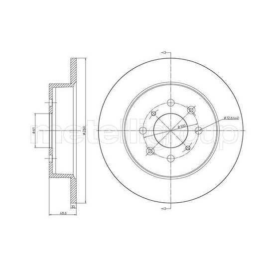 23-0579C - Brake Disc 