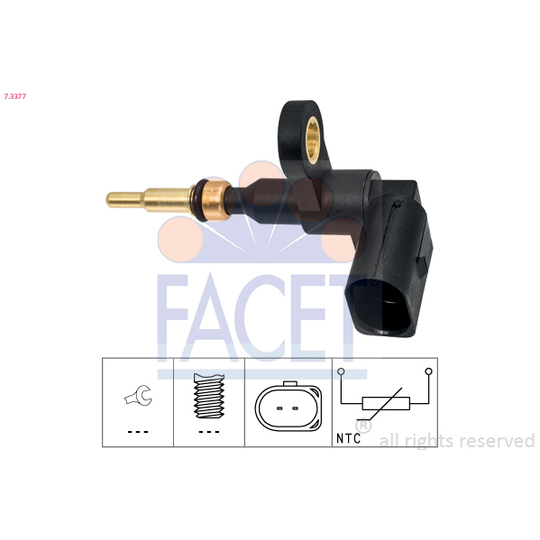 7.3377 - Sensor, kylmedietemperatur 