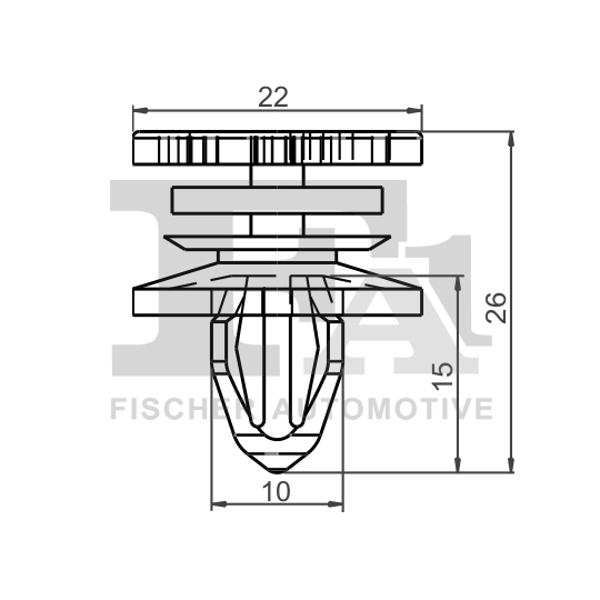 11-40025.5 - Clip, list 