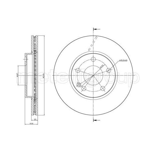 23-0831C - Brake Disc 