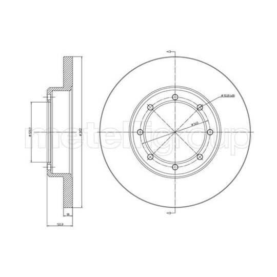 23-1385C - Brake Disc 