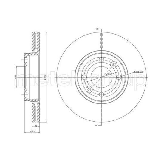 23-1342C - Brake Disc 