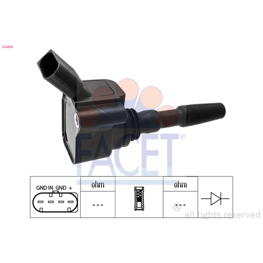 9.6499 - Ignition coil 