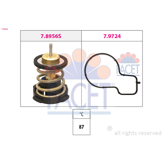 7.8956 - Thermostat, coolant 