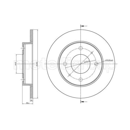 23-0768C - Brake Disc 