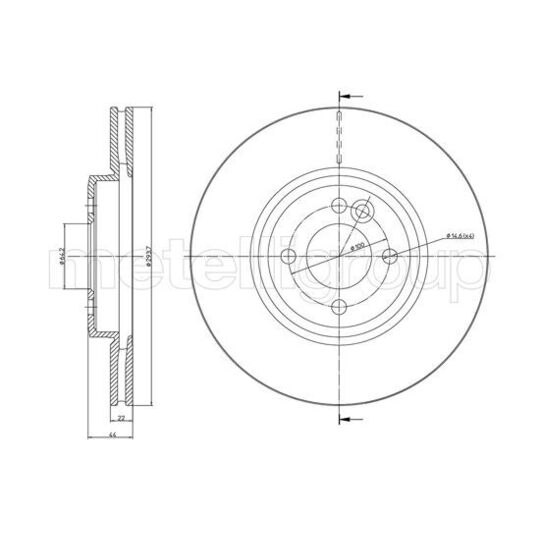 23-1234C - Brake Disc 