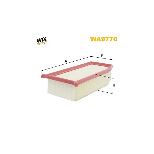 WA9770 - Air filter 