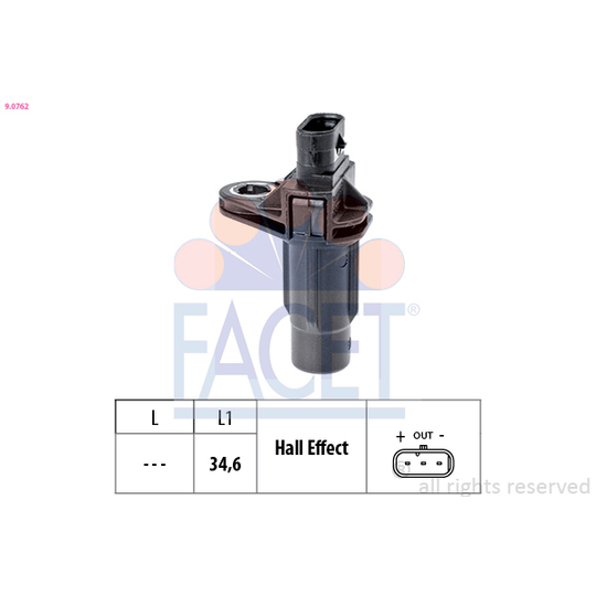 9.0762 - Sensor, crankshaft pulse 