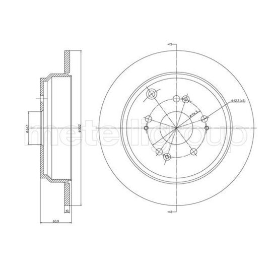 23-1518C - Brake Disc 