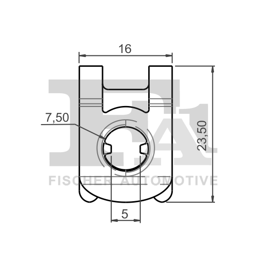 11-40134.5 - Clip, trim/protection strip 