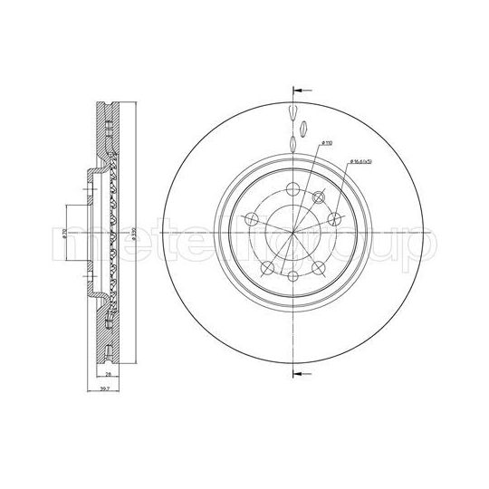 23-0906C - Brake Disc 