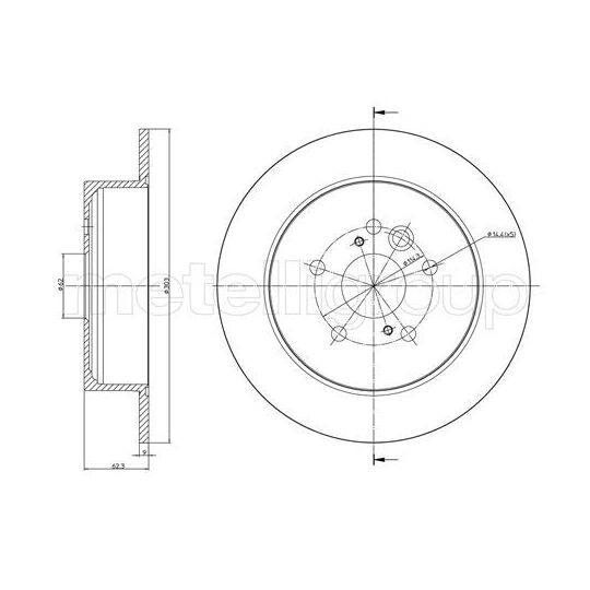 23-0803C - Brake Disc 