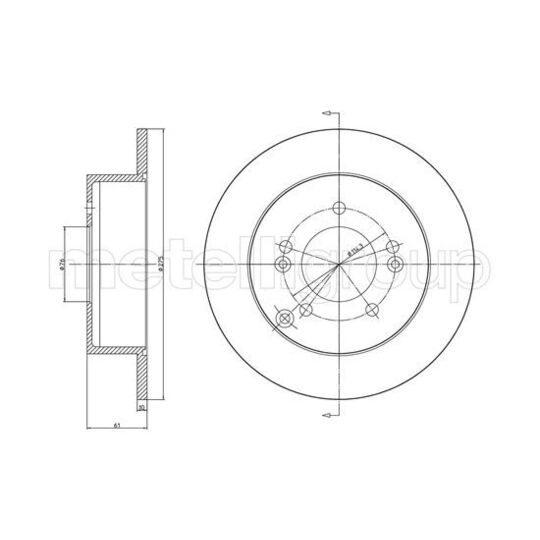 23-1193C - Brake Disc 