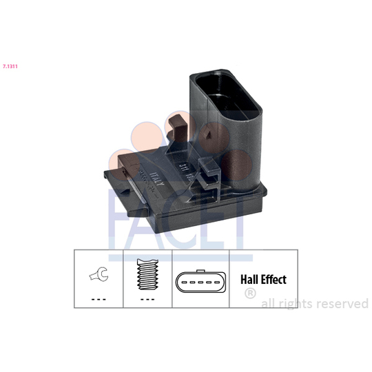 7.1311 - Switch, clutch control (engine timing) 