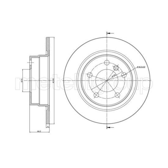 23-1366C - Brake Disc 