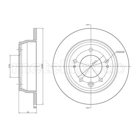 23-0928C - Brake Disc 