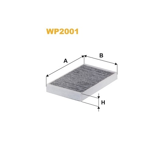 WP2001 - Filter, interior air 